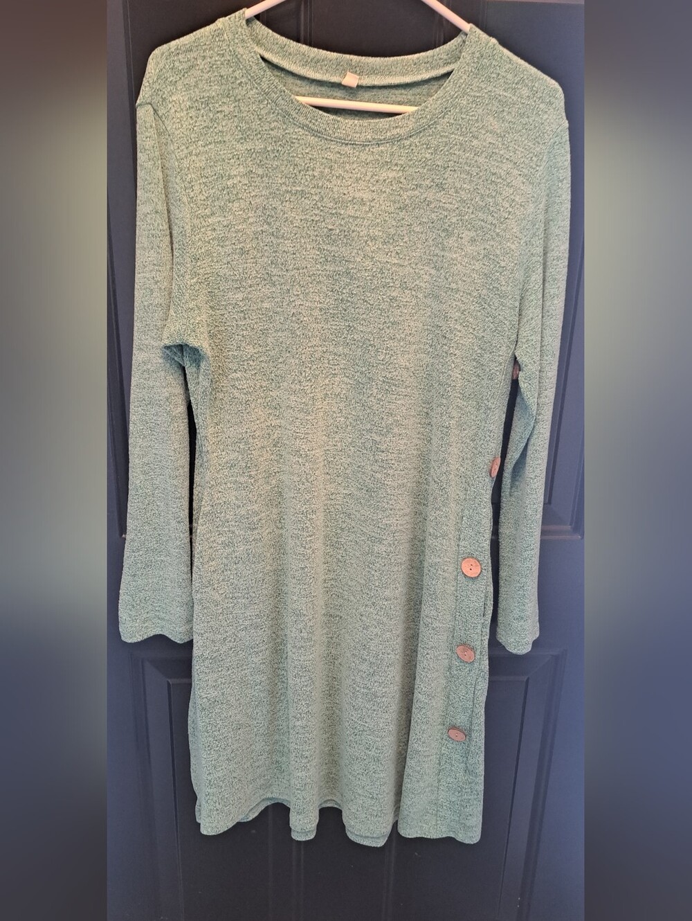 Green Long Sleeve Tunic